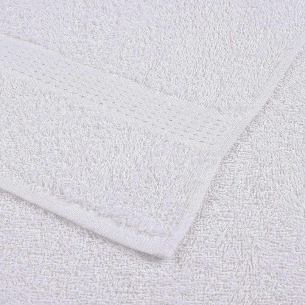 Cottonpassion_US - Wholesale Towel Set - Cotton Bath Towel 12 Pack 430GSM Salon Hand Towel Soft White9