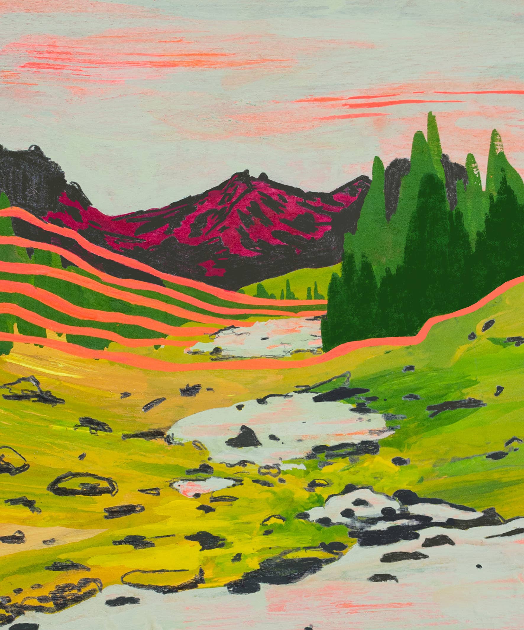 Juliann Choe - Wholesale Art Print - North Cascades Art Print1