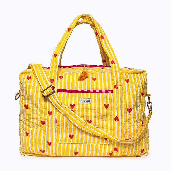 Large Travel Bag "LOVE Edition" sunny for wholesale by kikooni