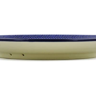 Assiette à dîner 10½ pouces Thème Nuit étoilée UNIKAT pour la vente par Polmedia Polish Pottery