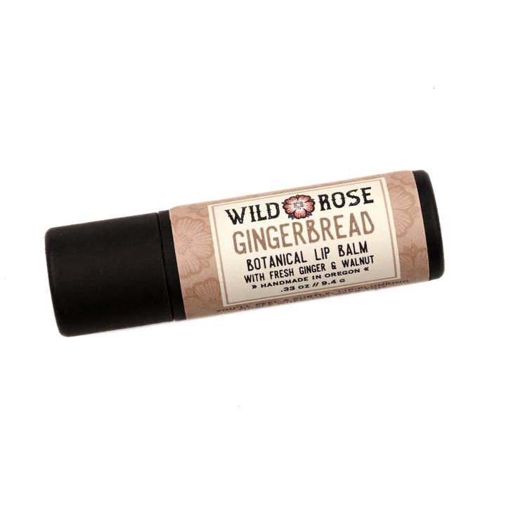 Wild Rose Herbs - Wholesale Lip Balm - Gingerbread Lip Balm