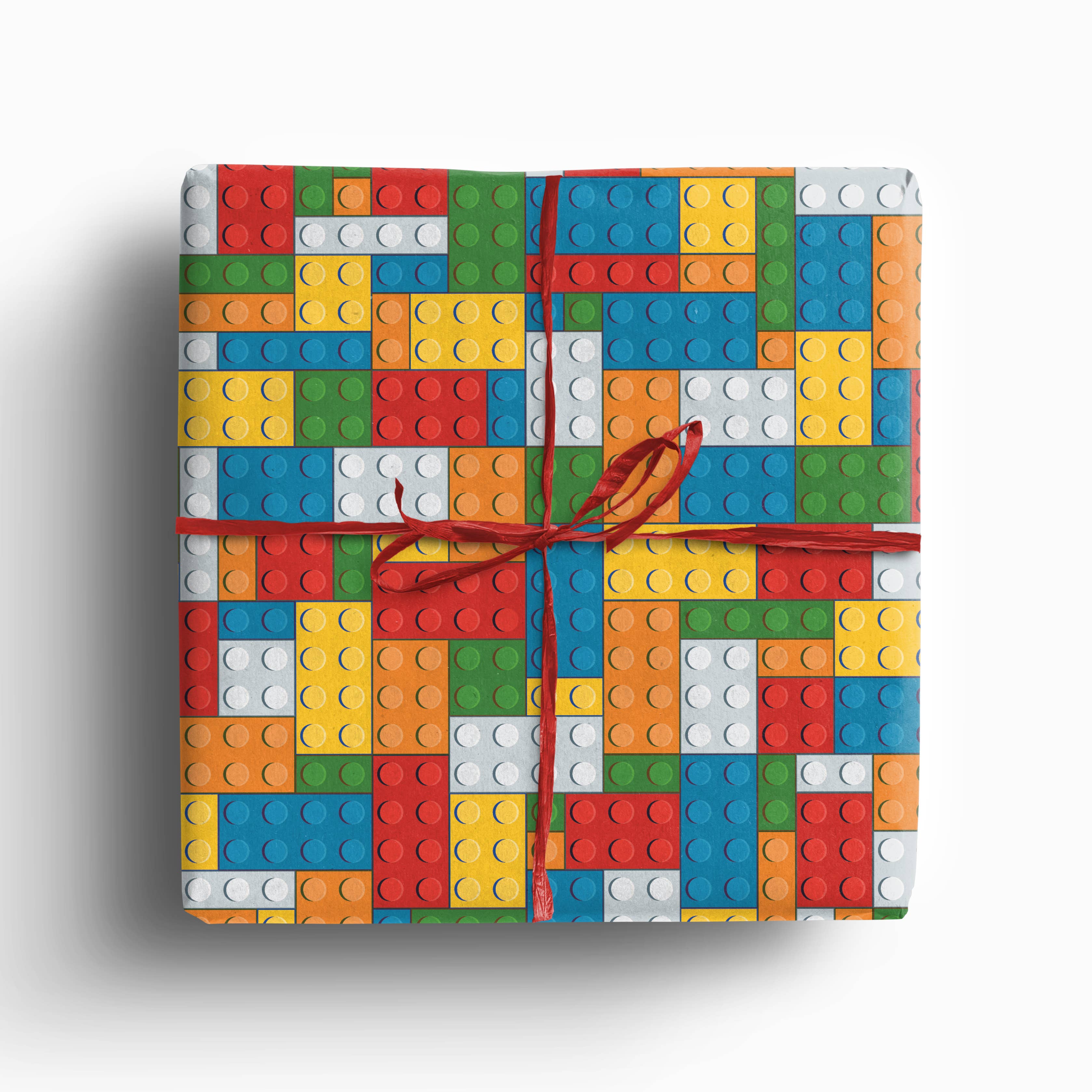 Lego brick best sale wrapping paper