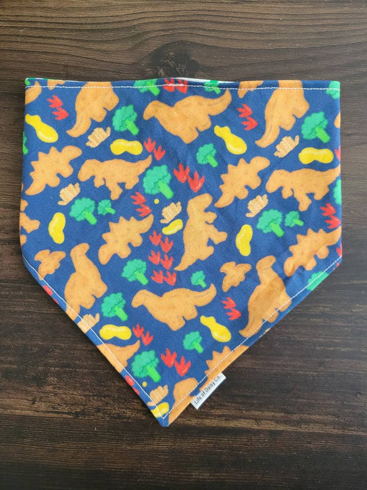 Bandana de Dino Nuggets para venta al por mayor de Life of Daisy Co.