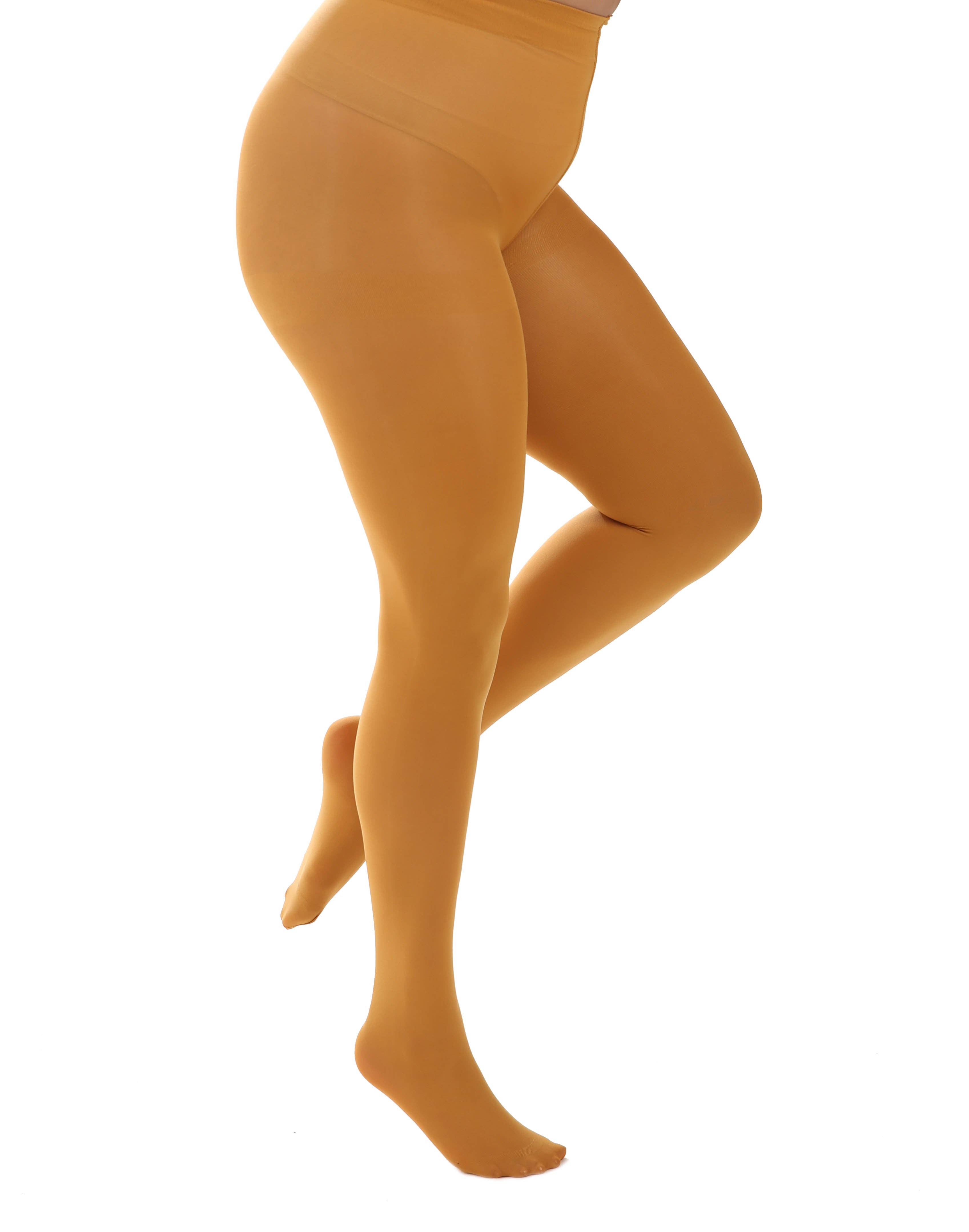 Pamela Mann - Wholesale Tights - Women's - 90 Denier Opaque Curvy Super Stretch Tights5