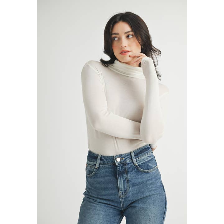 FUN2FUN - Wholesale Knit Top - Women's - BASIC TURTLENECK KNIT TOP16