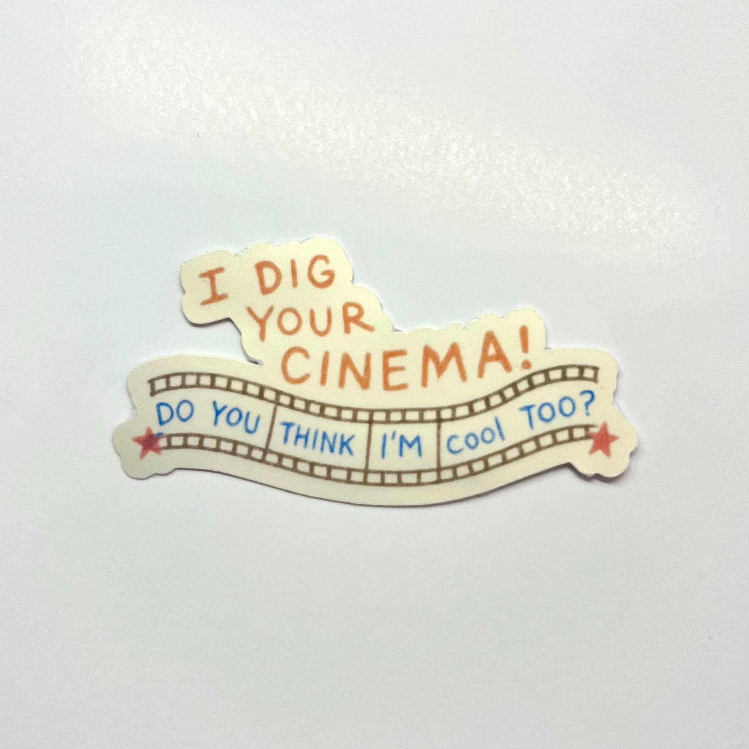 Literary by Ava – Großhandel Aufkleber – Harry Styles Kino Songtext Kiss-Cut Wasserdichter Aufkleber0