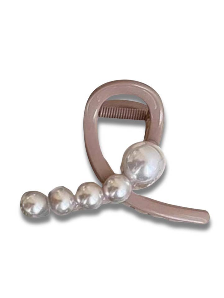 GANCHO DE CABELO COM GARRA DE PÉROLA EM LOOP por atacado de Maddyloo