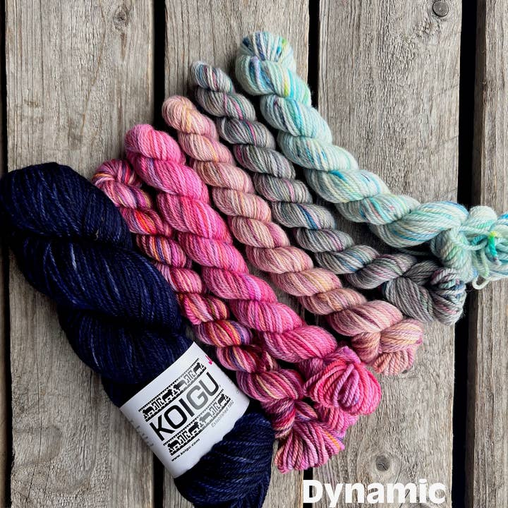 Koigu Wool Designs - Wholesale Knitting/Crochet Supplies - Vestiges Shawl Yarn Packs7