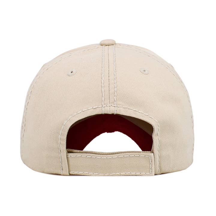 Sensibling Corp. - Wholesale Baseball Cap - Women's - HOLLY JOLLY Vibes Message Embroidered Christmas Vintage Baseball Cap11