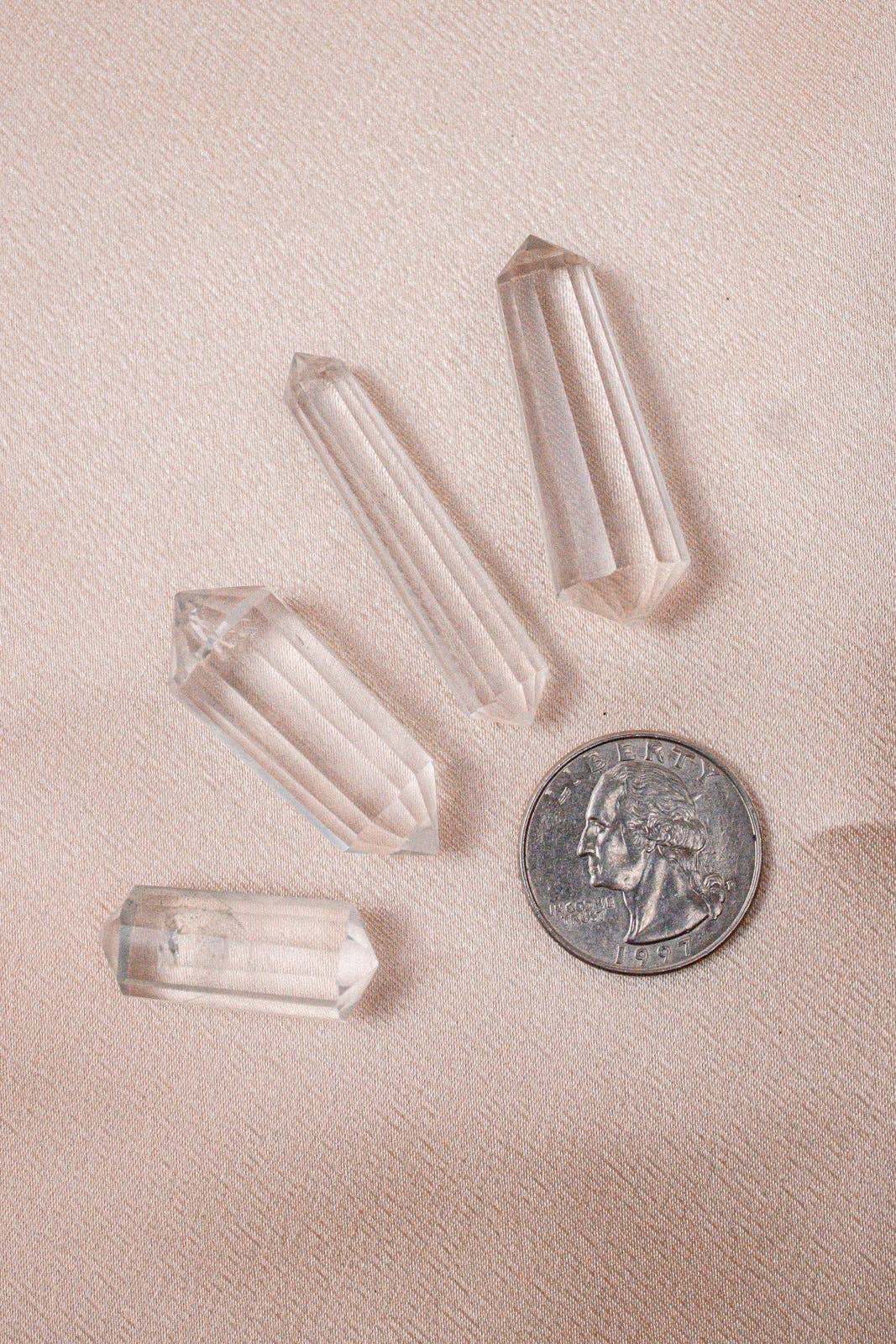 Selene Stone - Wholesale Spiritual Stone/Crystal - Mini Double Terminated Point11