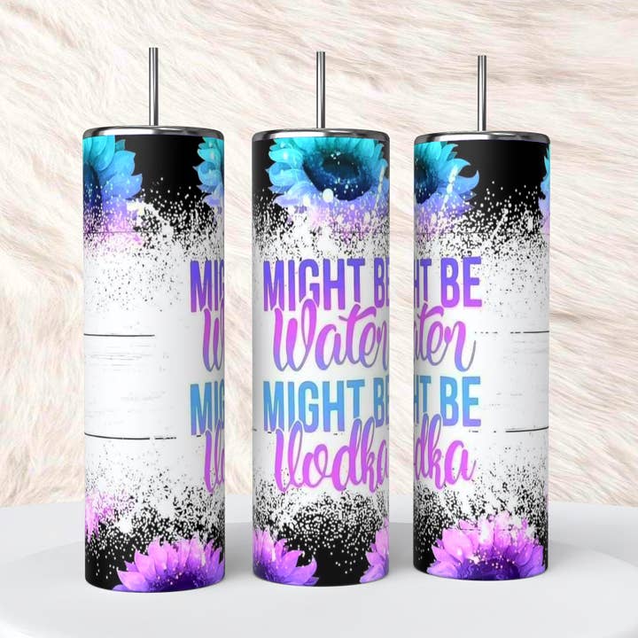 Kan vara vatten. Kan Vara Vodka 20 OZ Tumbler för wholesale av Rockin K and Double J