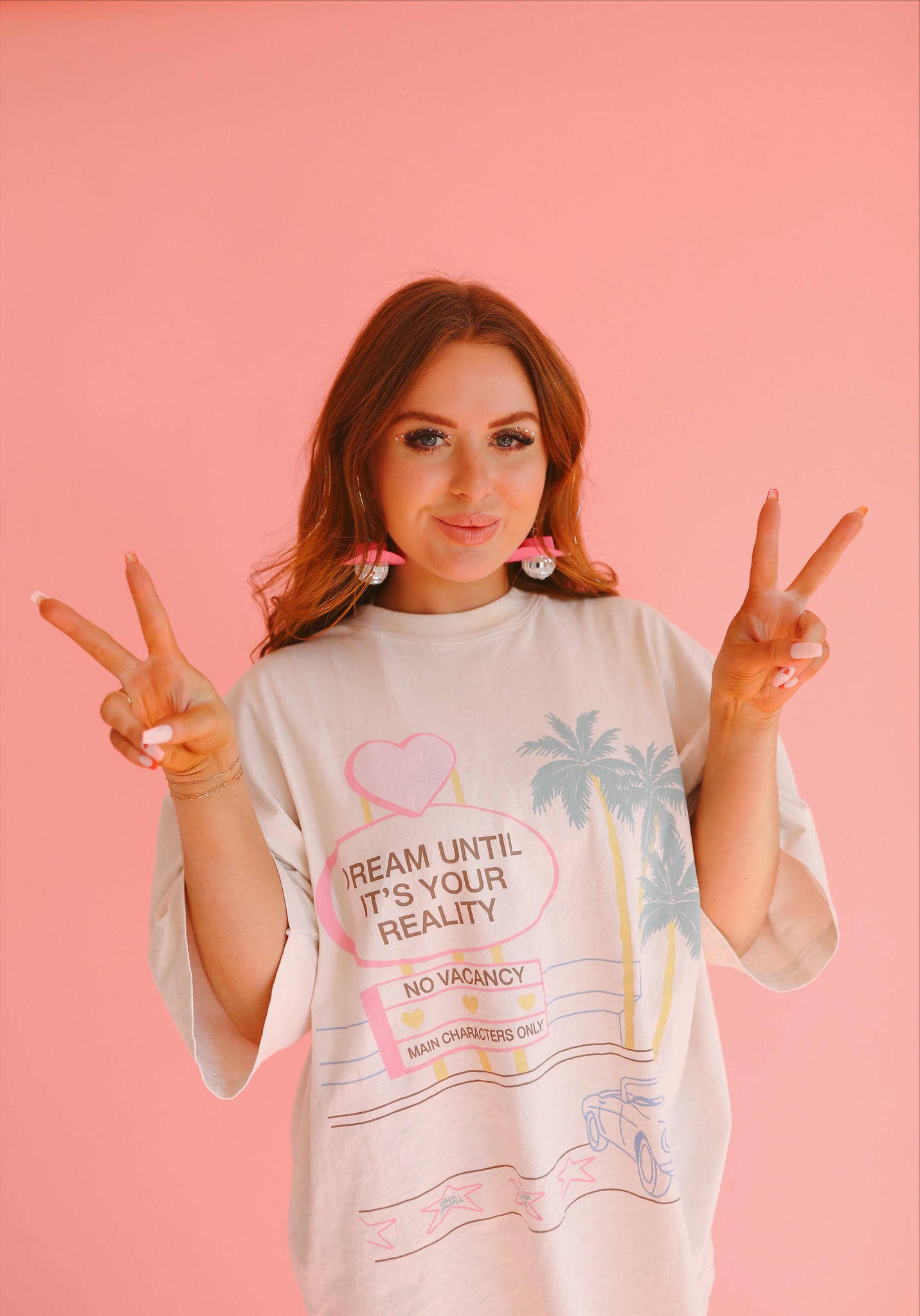 Modern Myth Jewelry - Vente Boucles d'oreilles pendantes - Boucles d'oreilles Disco Cowgirl/Space Cowgirl (L'original)1