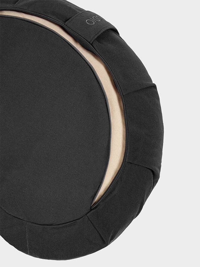 Yoga Studio Store - Wholesale Yoga Accessories - Yoga Studio European Organic Buckwheat Zafu Crescent Cushion30