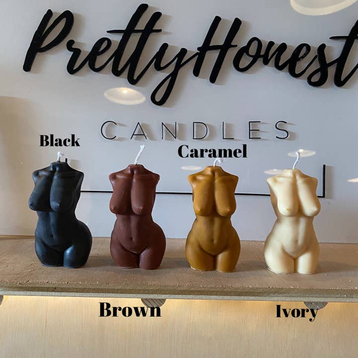 Pretty Honest Candles - Wholesale Pillar Candle - Nyx Goddess Candle1