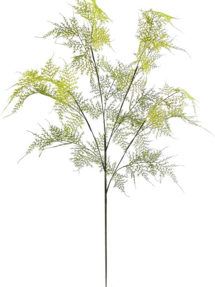 3-delige 35" Asperge Spray - Realistisch Kunstgroen voor wholesale door Larksilk