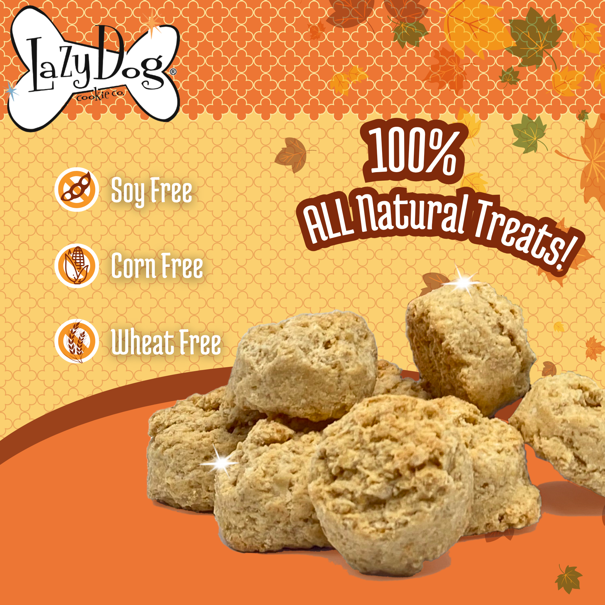 The Lazy Dog Cookie Co., Inc. - Wholesale Pet Treats - Dog - Pumpkin Spice Latte2