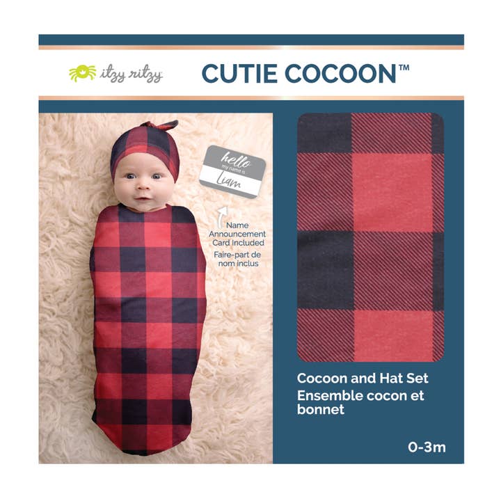 Itzy Ritzy - Wholesale Clothing Set - Baby - *OUTLET* Cutie Cocoonâ„¢ Matching Cocoon & Hat Sets