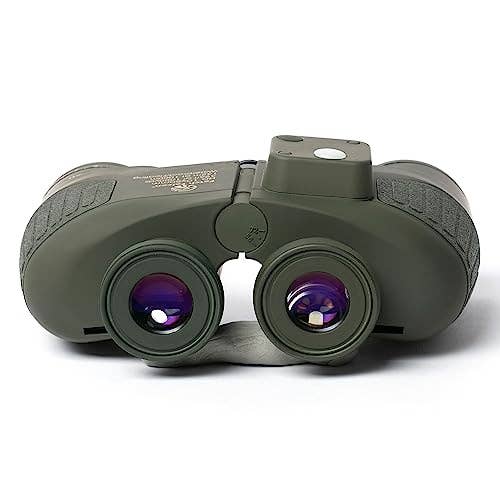 Onboard Products Inc - Wholesale Binoculars - Fetch Falcon 10x50 BAK4 FMC IPX7 Binoculars in Army Green