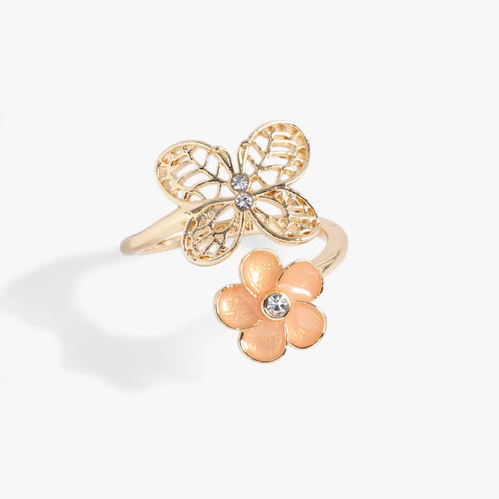 Alex + Ani - Wholesale Multi-Stone Ring - Filigree Butterfly Ring