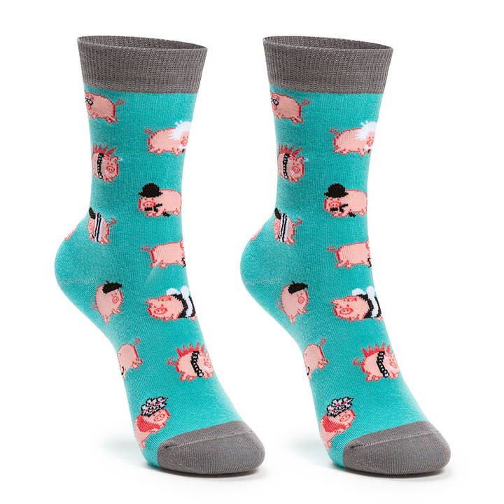 KYLIE CRAZY - Wholesale Socks - Kids - Cotton socks for boys, resistant and fun. Pigs2