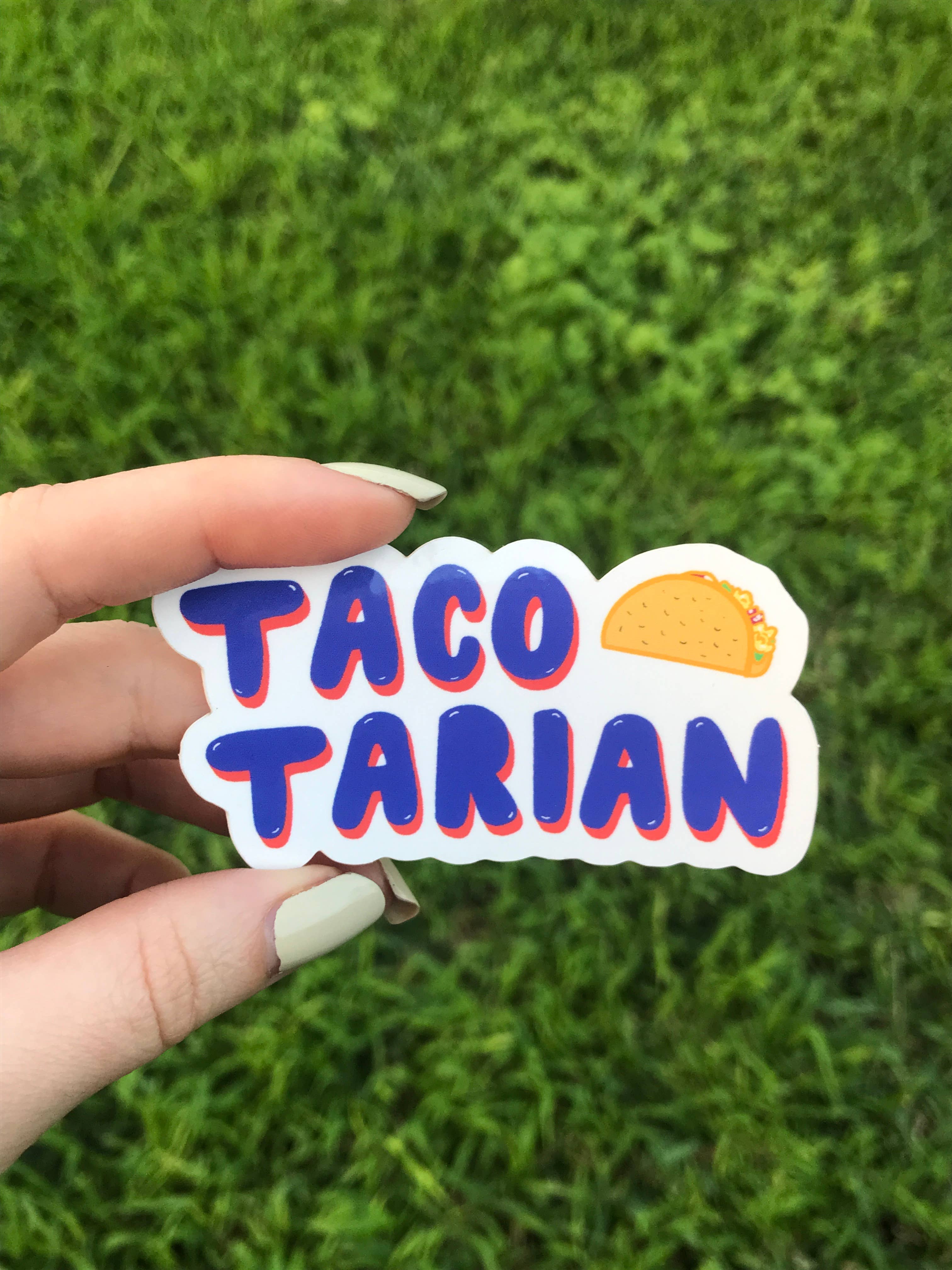 Elina Designs - Wholesale Sticker - Tacotarian sticker