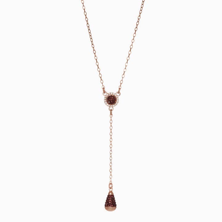 Collar en Y con halo Sparkle Ball™ para venta al por mayor de Hillberg & Berk