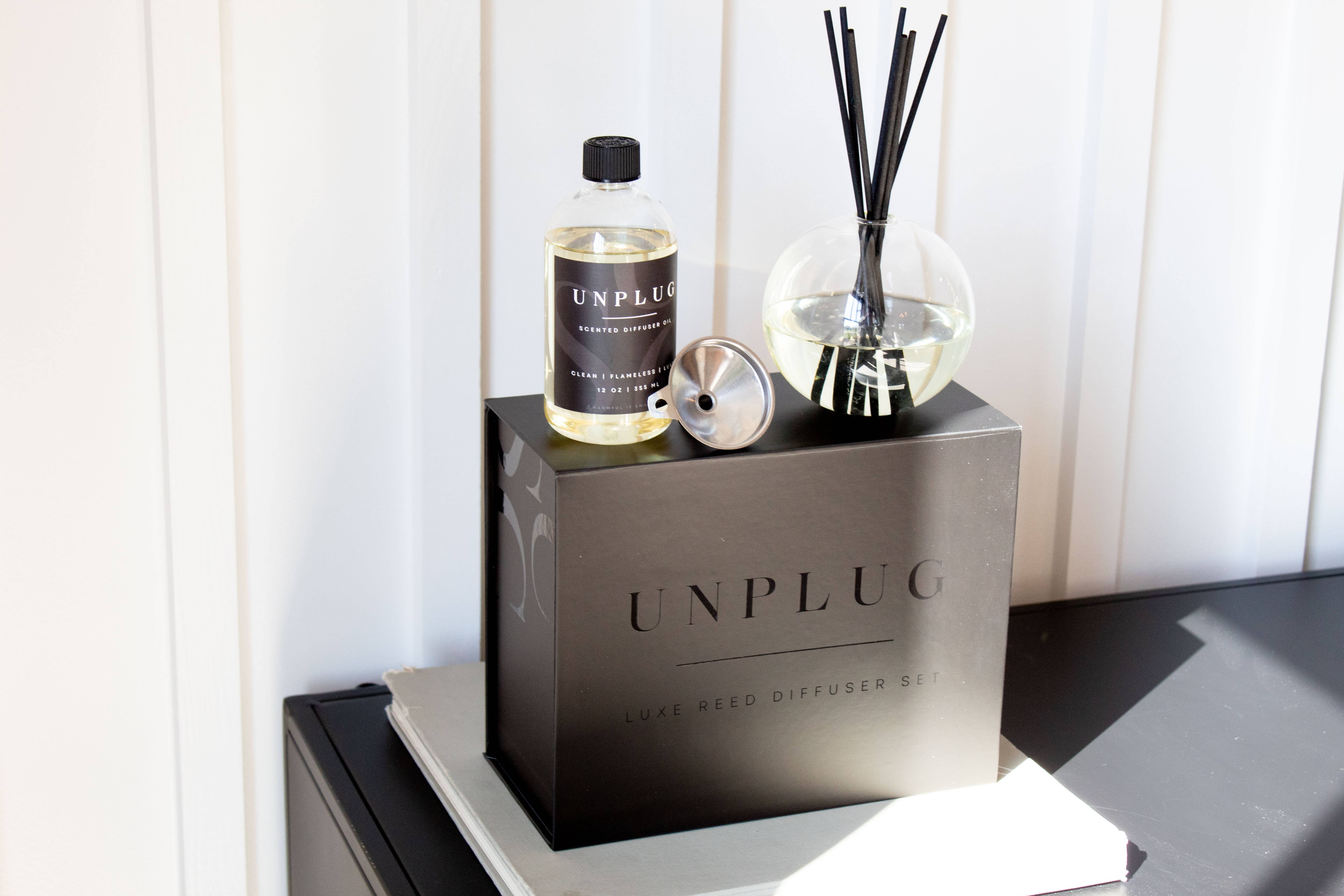 Unplug Soy Candles - Wholesale Reed Diffuser - Luxe Reed Diffuser I Oil Diffuser Set1