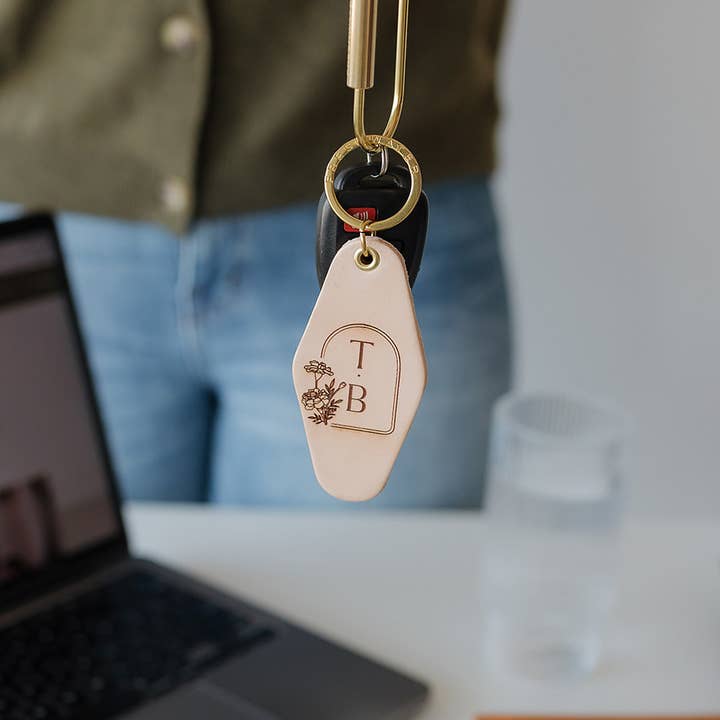 Freshwater Curated Goods - Wholesale Keychain - Unisex - Custom Logo Hotel Keychain