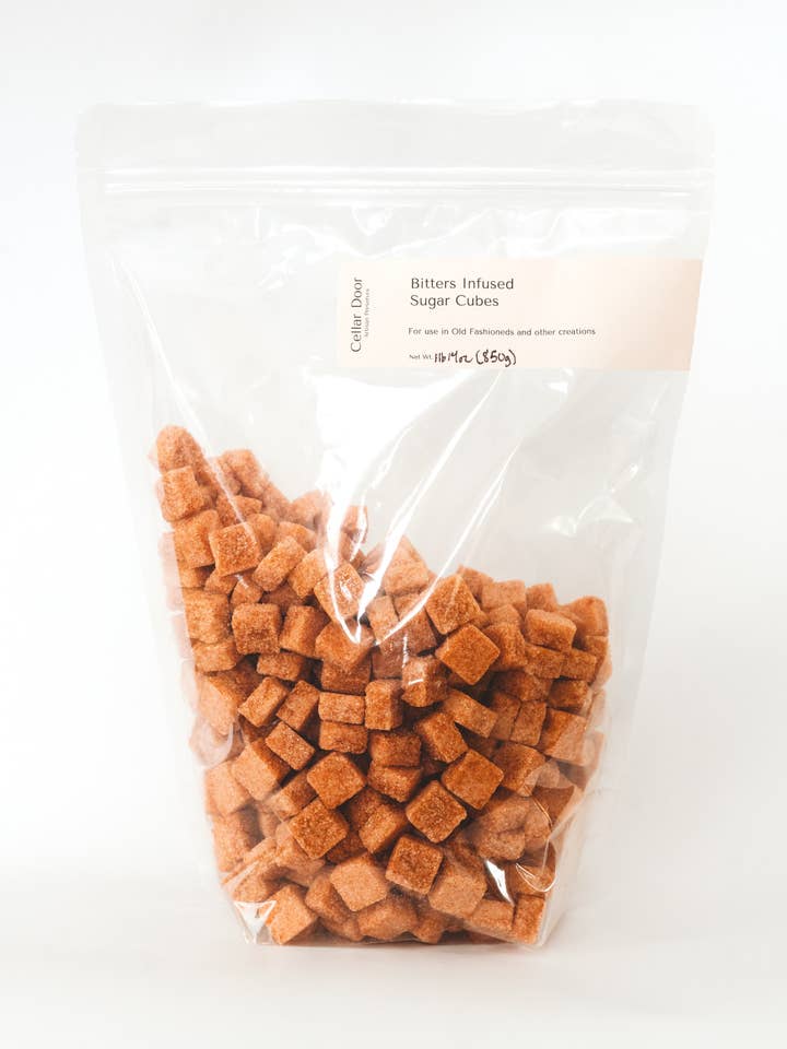 Bulk Infused Sugar Cubes by the pound - 5 flavors for wholesale by Cellar Door Preserves