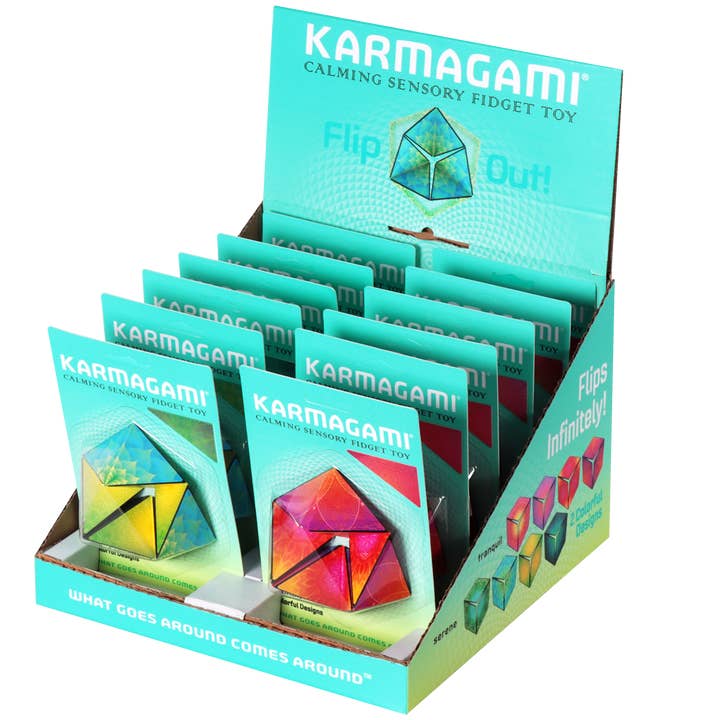 Fun In Motion Toys - Wholesale Fidget Toy - Kids - Karmagami - Fidget Toy (packed in 2 free PDQs)