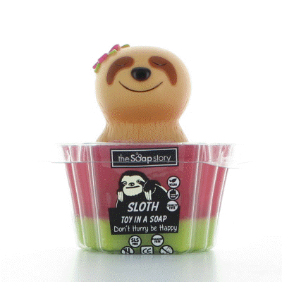 The Soap Story – Engroshandel Sæbestykke – Dovendyr legetøj i sæbe1
