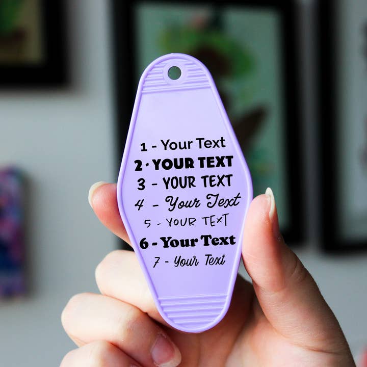 Betina C Koche - Wholesale Keychain - Unisex - Custom Motel Style Keychain9