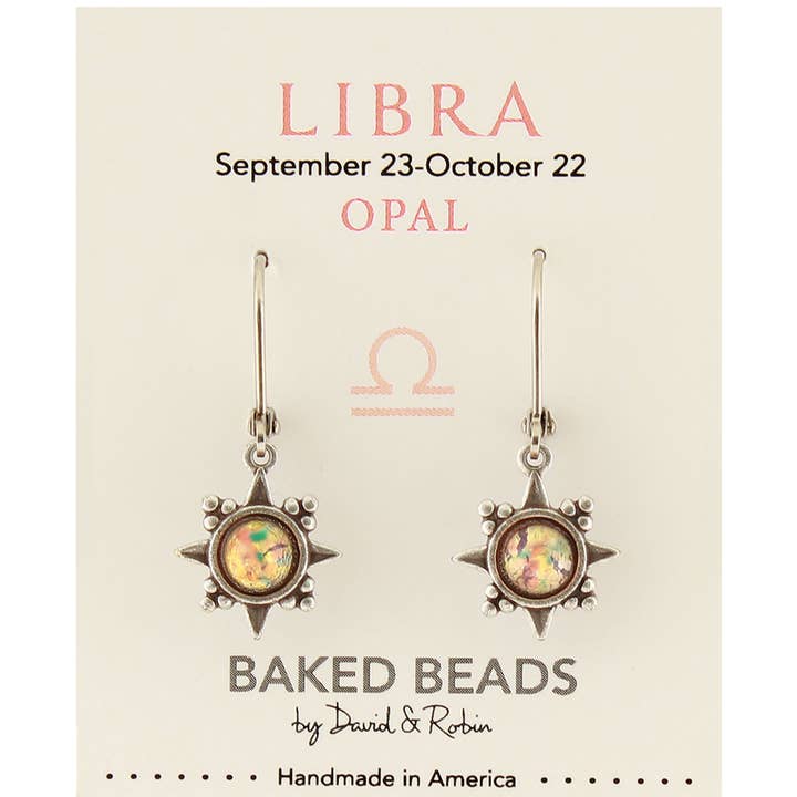 Baked Beads - Wholesale Dangle Earrings - Zodiacstone Natural Stone Earring11