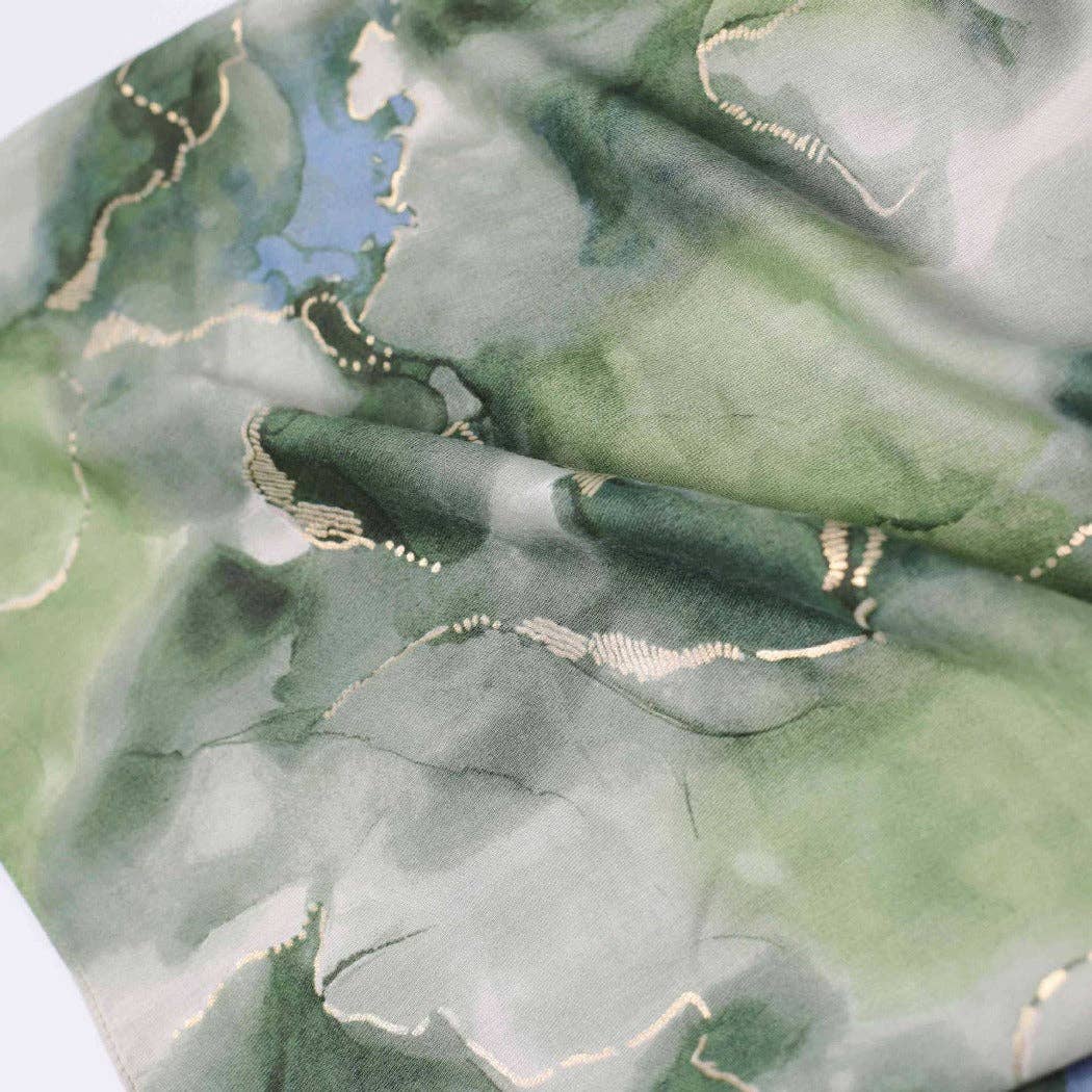 Funkyrel® Atzbranding Limited – Großhandel Schal – Damen – Scarvii - Schimmerdruck-Schal - Elegant & Trendy8