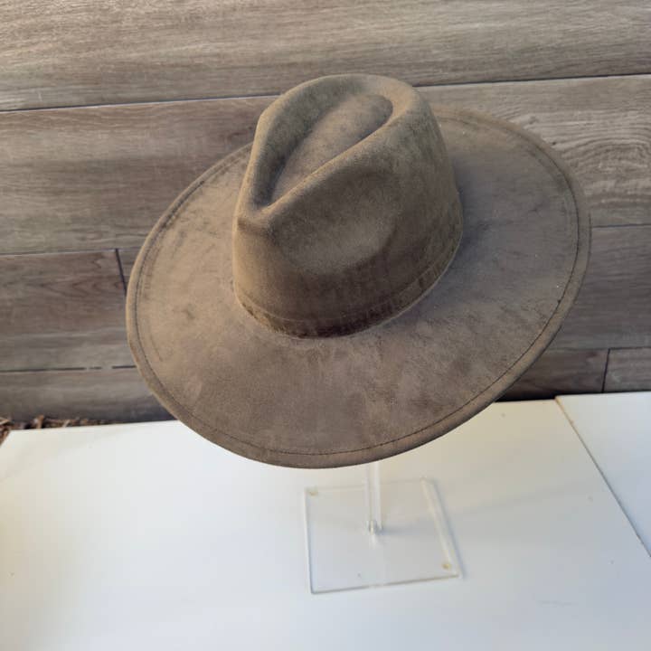 Queens INC - Vente Chapeau en feutre - femme - Chapeau Primium en daim Ă larges bords, classique et tendance, best-seller15