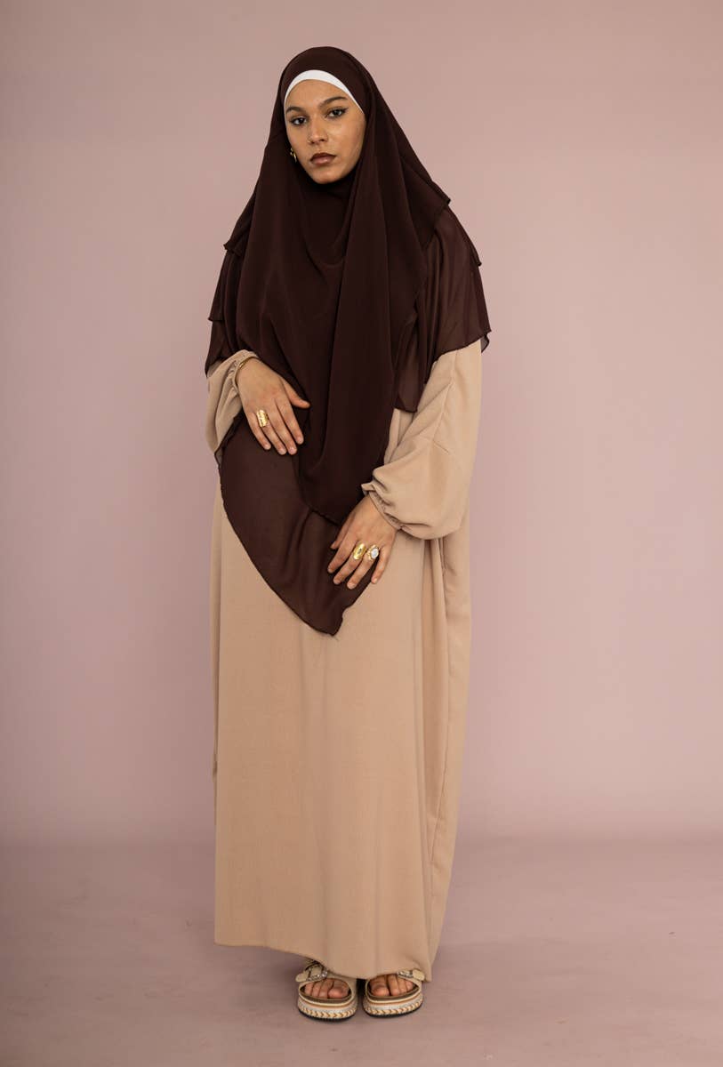 IDEAL OUTFIT - Wholesale Hijab - Women's - Khimar three shuttlecock for women ref:231728