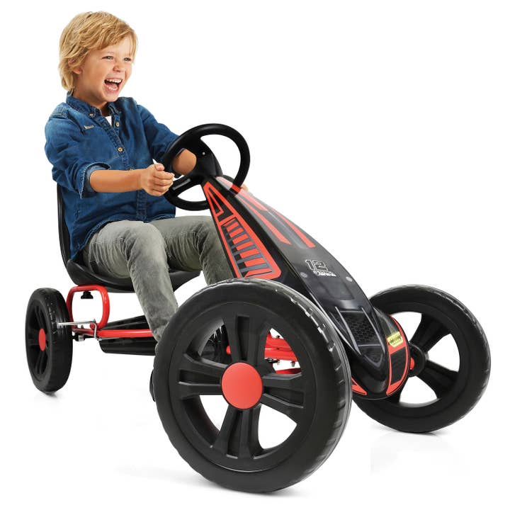 Hauck Toys - Wholesale Bike/Scooter - Kids - Hauck Cyclone Red Pedal Go Kart