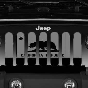 Inserto de rejilla Jeep de la República de California Táctica para venta al por mayor de Dirty Acres