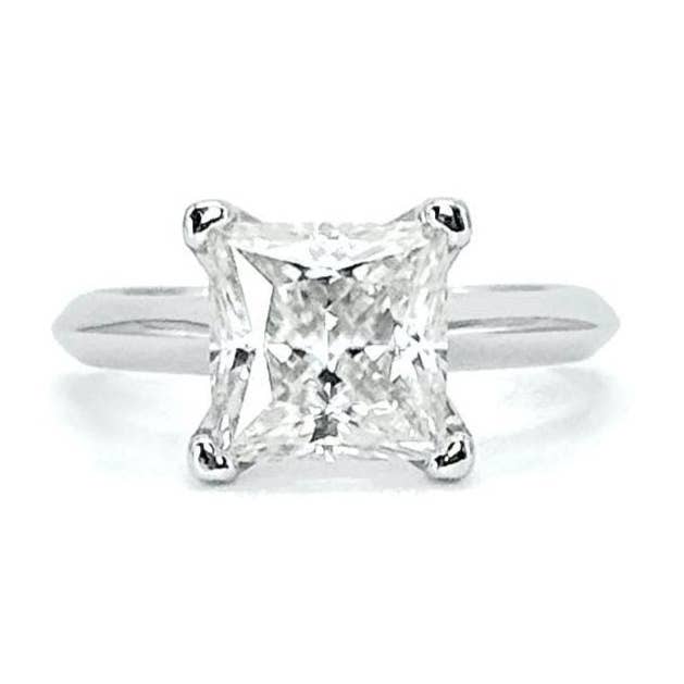 Princess Cut Moissanite Ring for engroshandel hos El&Elle