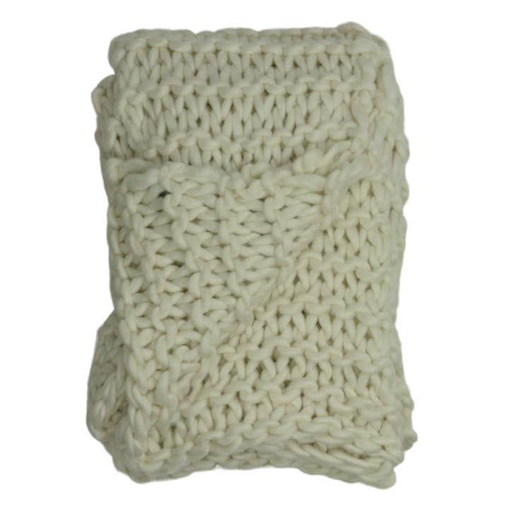 Lime-Light - Venta al por mayor Mantas de sofá - Plaid Lyra Offwhite 130x170 cm