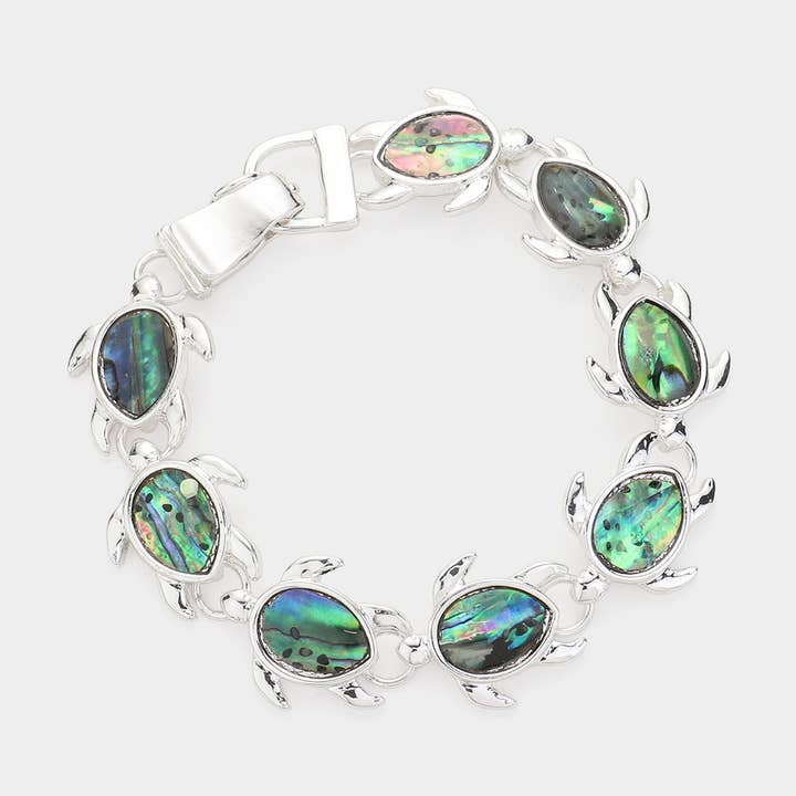 Abalone Turtle Link Magnetic Bracelet
for wholesale by Sensibling Corp.