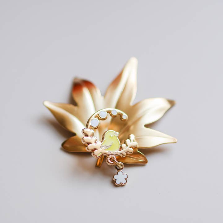 Thousand Skies - Wholesale Lapel Pin/Button - Limited Edition - Yellow Canary Pin