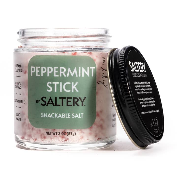 SALTERY - Wholesale Salt - Peppermint Stick Snackable Salt2