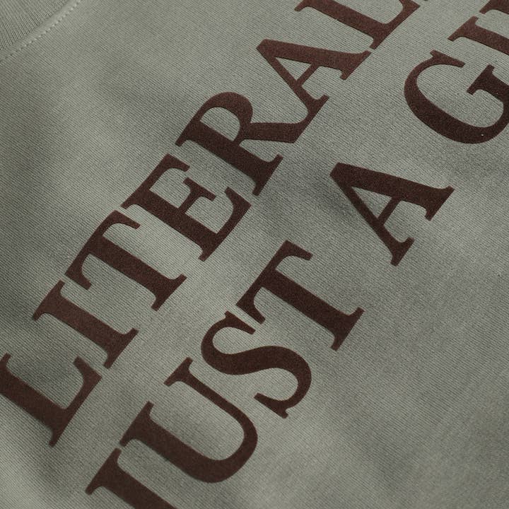 Fashion City - Wholesale Sweatshirt - Unisex - LITERALLY JUST A GIRL MIDWEIGHT Crewneck Sweatshirt16