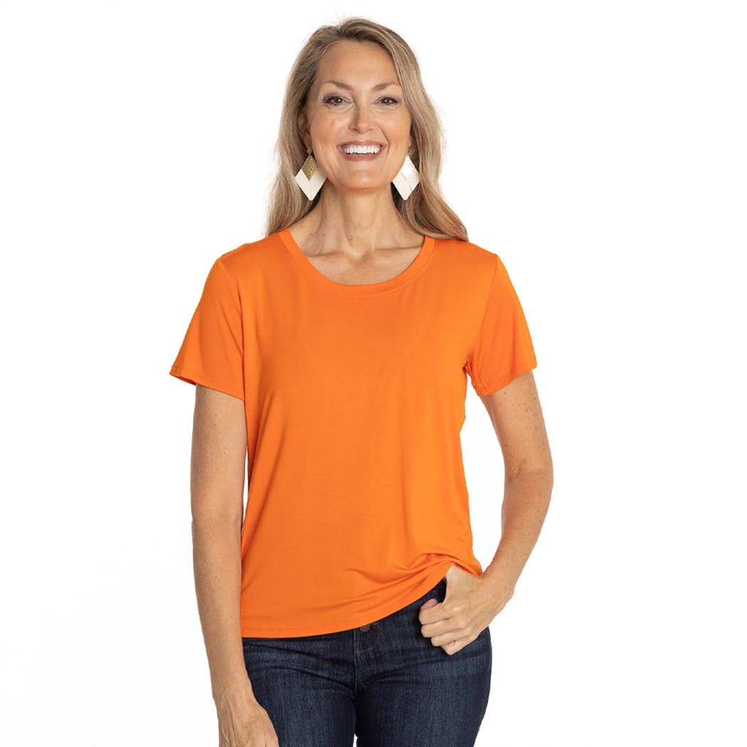 Flying Colors Apparel - Wholesale T-Shirt - Women's - The Scarlet Scoop Neck Tee29