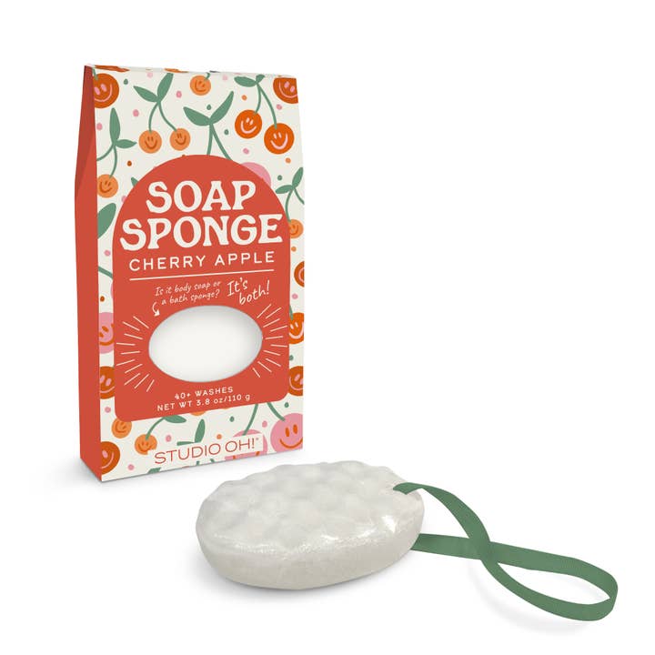 Studio Oh! - Wholesale Bath Pouf/Sponge - Be All Smiles Soap Sponge1