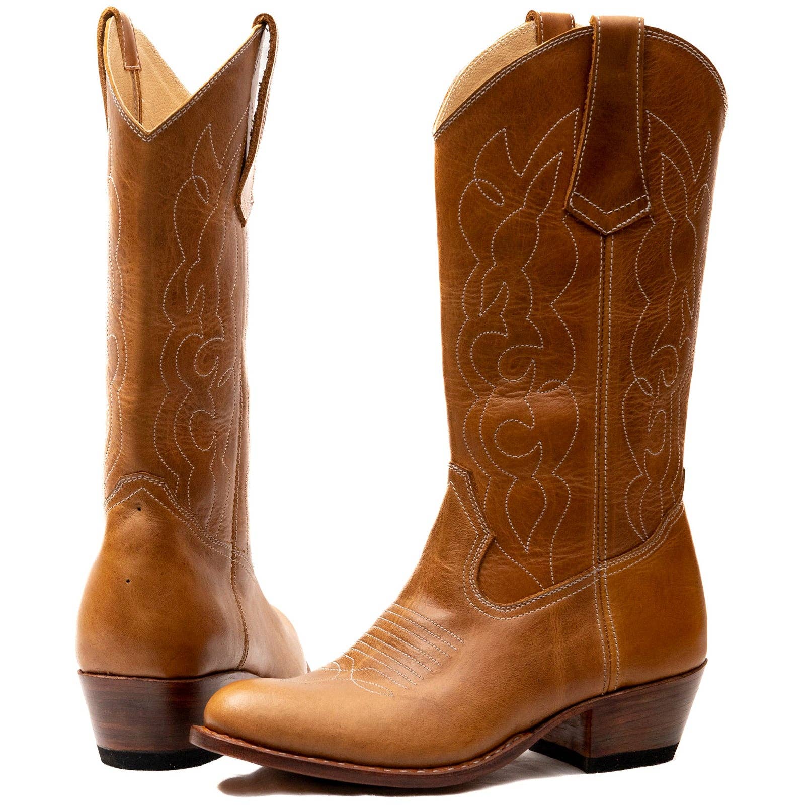 Atitlan Leather - Wholesale Cowboy Boots - Women's - Round Toe Cowgirl Boots2