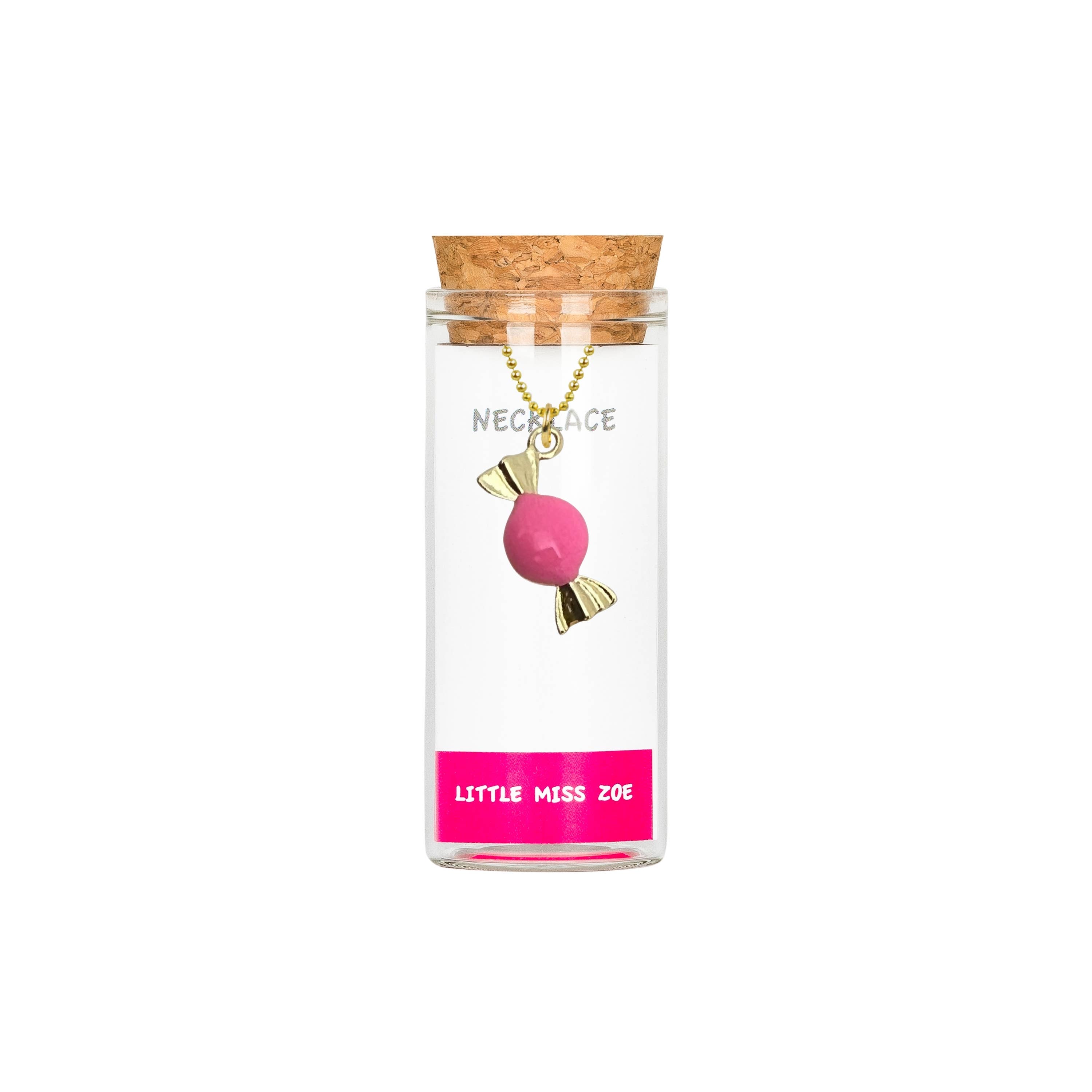 Little Miss Zoe - Wholesale Kids Necklace - Kids - Kids Charm Necklace in a glass bottle10