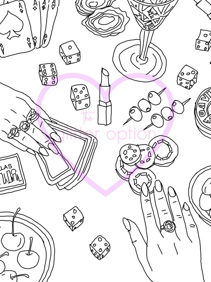 girls night out for wholesale by the glitter option