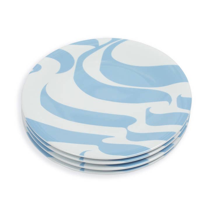 Colorblock Salad Plates (Set of 4) for wholesale by Misette